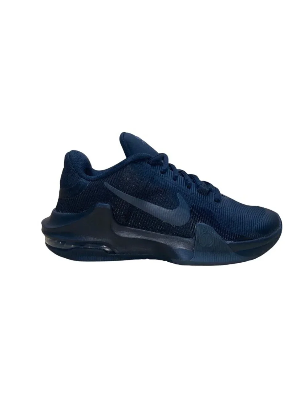 Nike Men’s Black Off Noir Mesh Air Max Impact 4 Basketball Sneakers Size 4.5